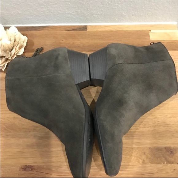 Calvin Klein Camryn Suede Booties - Picture 4 of 8